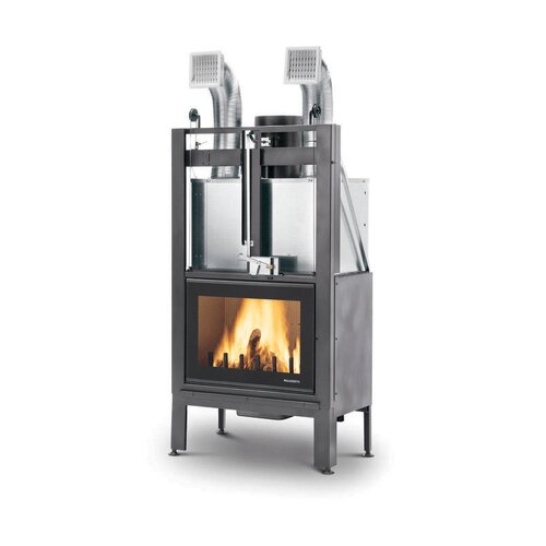 Palazzetti kaminski vložek na drva ecomonoblocco mx 78 front version 13 kw Slike