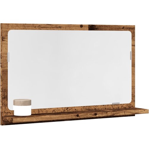  Kupaonski ormarić s ogledalom staro drvo 60x11x37 cm Cene