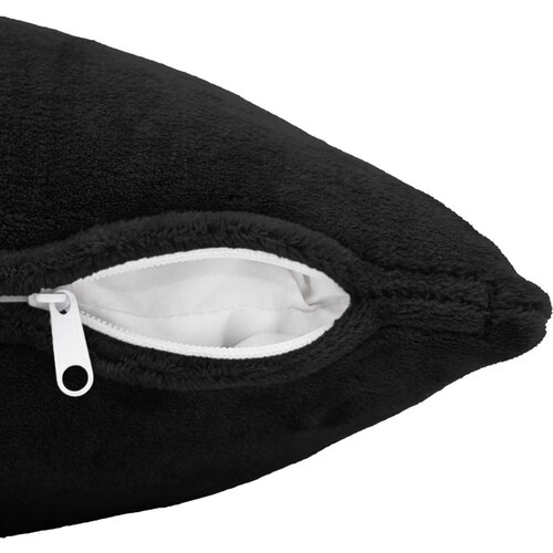  Presvlaka za jastuk 2 pcs HEERLEN Crna 65 x 65 cm Flanel Slike