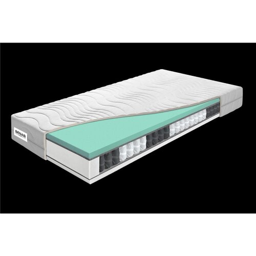 BENAB Tvrd/srednje tvrd obostrani madrac s oprugama 100x200 cm Standard Pocket &amp;ndash; Slike