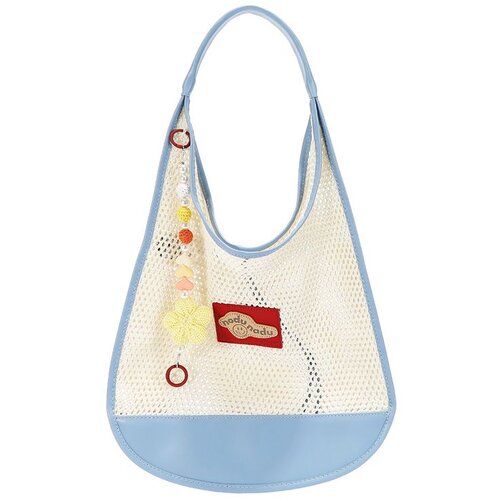 NoduNadu Ženska torba Elio plava 35x32 cm NN1176 Slike