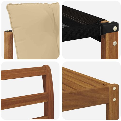  Set vanjskih sofa 8 kom. Prirodna i bež Slike