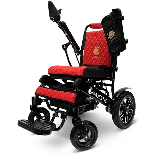 COMFY Električni invalidski voziček GO Majestic IQ 8000 Barva Črna Blazina in naslonjalo Rdeča Maksimalen doseg & &scaron;irina sedežne povr&scaron;ine 30 km, (5000178056) Cene