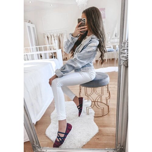 Gemre Pink Fabric Ballet Flats Janae Cijene