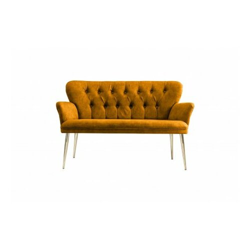 Atelier Del Sofa sofa dvosed paris gold metal mustard Slike