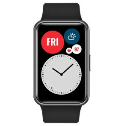Huawei smart watch fit (TIA-B09) grafit crni pametni sat Slike