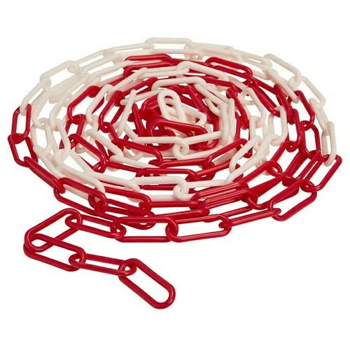STABILIT Zaporni lanac (Ø x D: 5 mm x 5 m, Crveno-bijele boje)