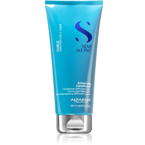 Alfaparf Semi Di Lino Curls Enhancing Conditioner regenerator za definiranje valova i kovrča 200 ml za žene Cijene
