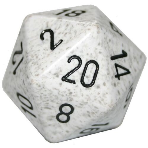 Chessex kockice - speckled - arctic camo D20 34mm Cene