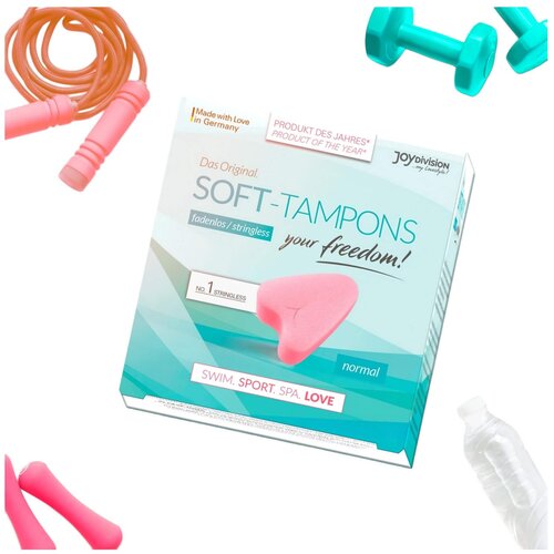 Joydivision soft tamponi original normal, 3 kos Slike