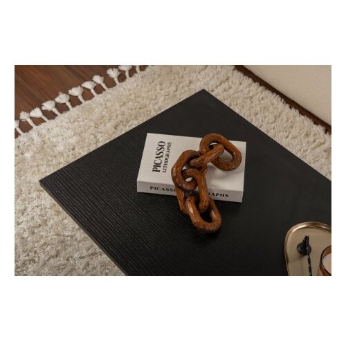 Hanah home sto za kafu sabin wood black Slike