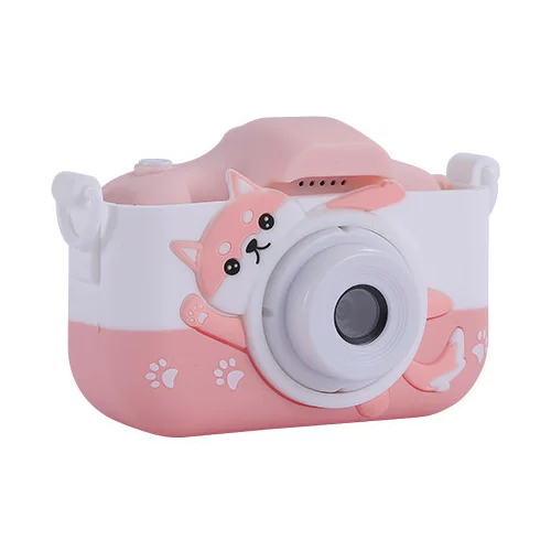 Kazoo Dječji Fotoaparat X2HD, prednja i stražnja kamera, interna memorija + micro SD utor, rozi X2HD-PK