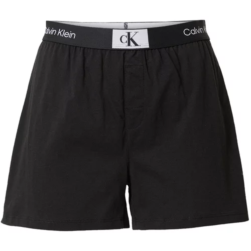 Calvin Klein Underwear Spodnji del pižame črna / off-bela