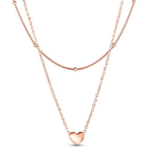 Vuch Detis Rose Gold Necklace Slike
