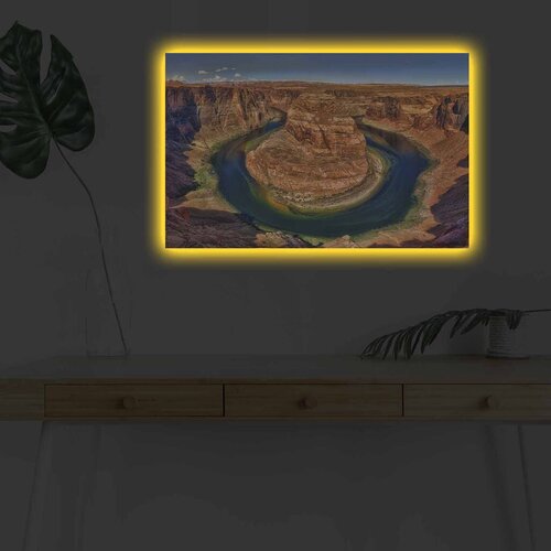Wallity Slika sa LED osvetljenjem 4570DHDACT-014, 45x70 cm Cene