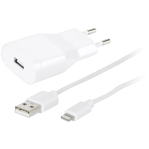 Vivanco USB polnilni kabel USB 2.0 USB-A vtič\, Apple Lightning vtič 1.20 m bela primeren za obojestranski priključek 60018, (20432781) Cene
