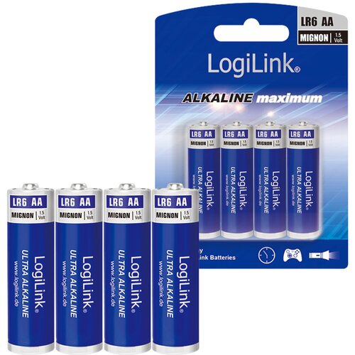 Logilink alkalna baterija LR6B4 Cene