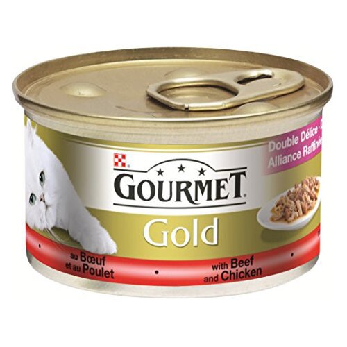 Gourmet sos za mačke gold duo govedina i piletina 85g Slike