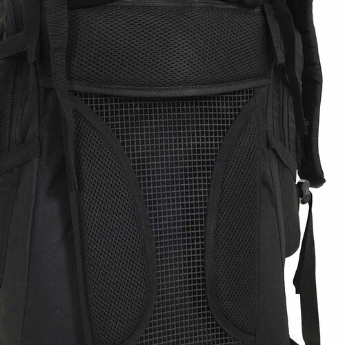  Ruksak za planinarenje crni 60 L od tkanine Oxford Slike