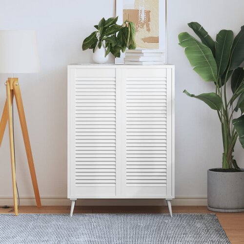  Vrata za ormarić re&scaron;etkasta 2 kom bijela 99,3x39,4 cm borovina Cijene