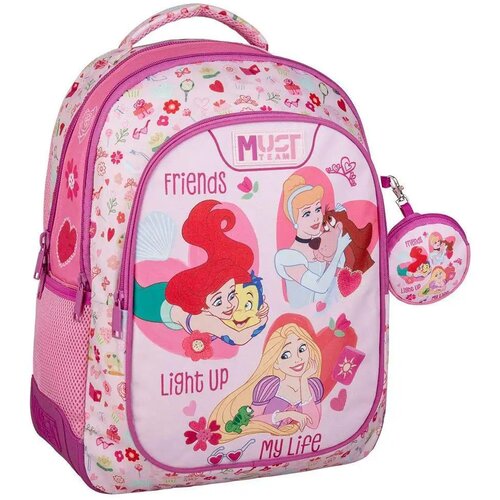 Luna must team disney princeze zaobljeni ruksak s 3 pretinca 32x18x43cm Cijene