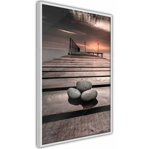  Poster - Stones on the Pier 40x60