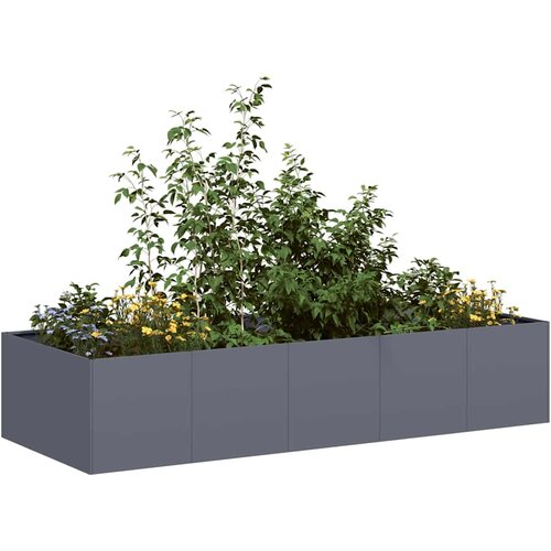 VidaXL Sadilnik antracit 200x80x40 cm Jeklo Slike