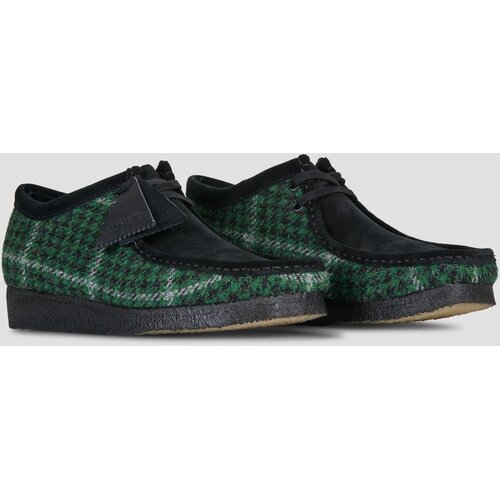 Clarks Originals Čevlji Derby WALLABEE Zelena Slike