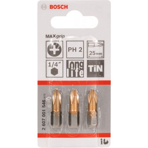 Bosch Bit križni 1/4&amp;quot; PH2 3/1 2607001546 Slike