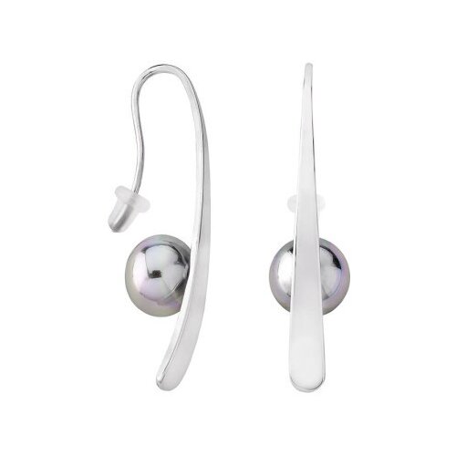 Majorica Ženske lyra fish wire sive biserne srebrne min&#273uše 10 mm ( 14733.03.2 000.010.1 ) Cene