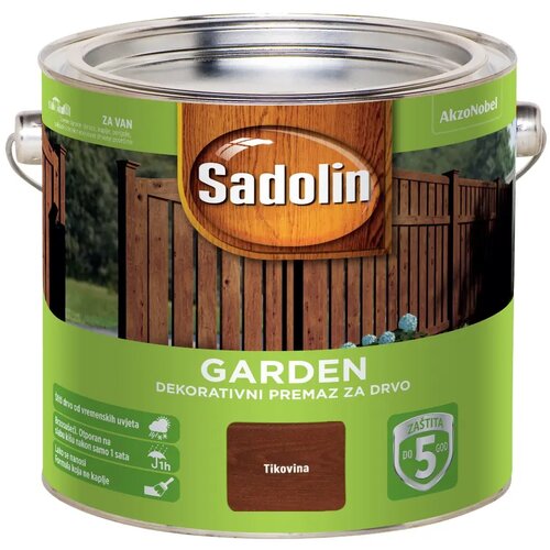 Sadolin Lazura za drvo Garden tikovina, 2,5 L Slike