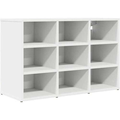 vidaXL Omara za čevlje s polico Bela 77,5 x 30 x 51 cm Konstruiran les, (5000161783) Cene