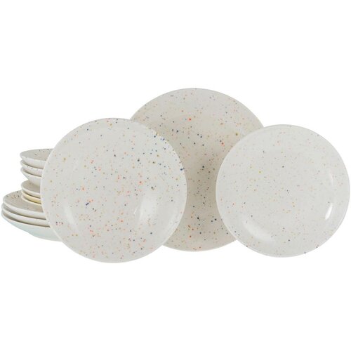 Creatable Jedilni Servis Confetti White, 12-Delni Cene