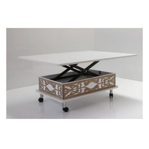 Hanah home Sto za dnevnu sobu Adt 90x40x60 cm, Bijeli Slike