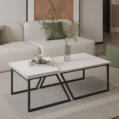 Hanah home Verona set stolova za dnevni boravak P0024623, bijela Cene