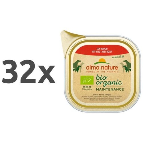 Almo Nature Bio Organic - govedina - 100 g 32 x 100 g Cene