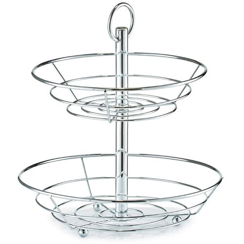 ZELLER Ko&scaron;arica za voće, 2 etaže, metalna, &empty;26x29 cm, 27302, Cijene