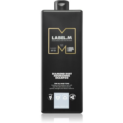 Label.m Diamond Dust Nourishing Shampoo hranilni šampon za vse tipe las 1000 ml Cene