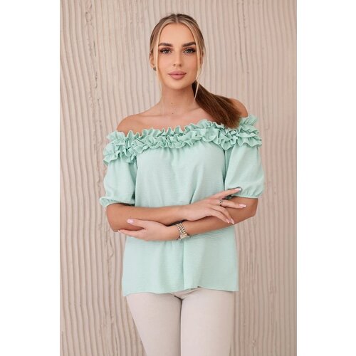 Kesi Spanish blouse with a small ruffle Cene