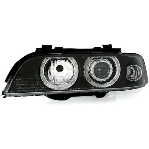 Oem Kristalni farovi Angel Eyes BMW E39 (95-00), Crni Cene