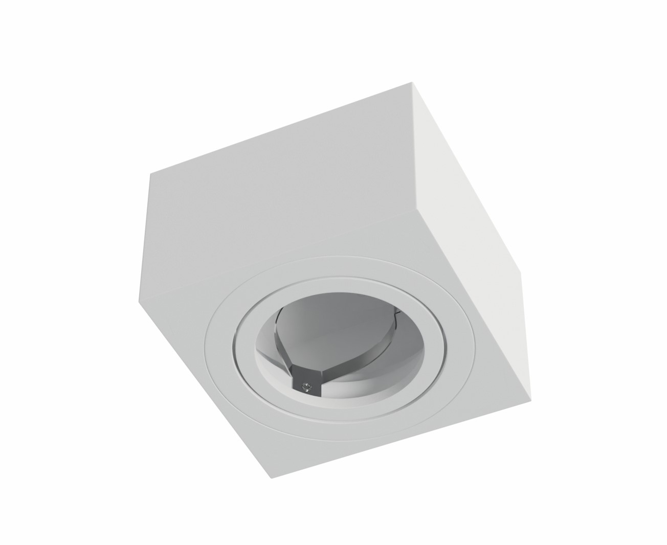 LED-LABS Stropna nadometna svetilka CARO - bela Slike