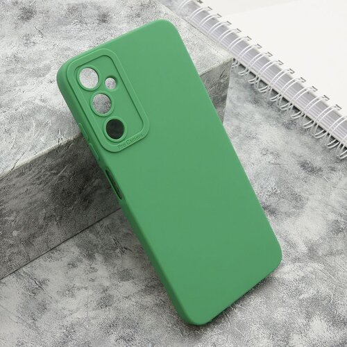 Silikonska maska pro camera za samsung A057F galaxy A05S/ tamno zelena Slike