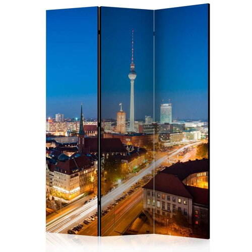  Paravan u 3 dijela - Berlin by night [Room Dividers] 135x172 Slike