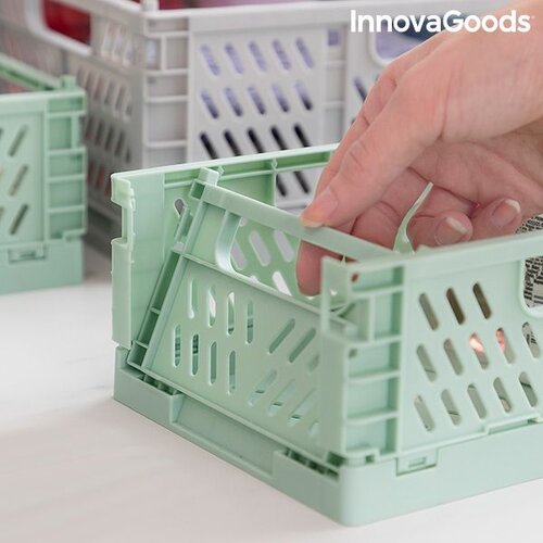 InnovaGoods Set od 3 preklopive i složive kutije za pospremanje Boxtor Slike
