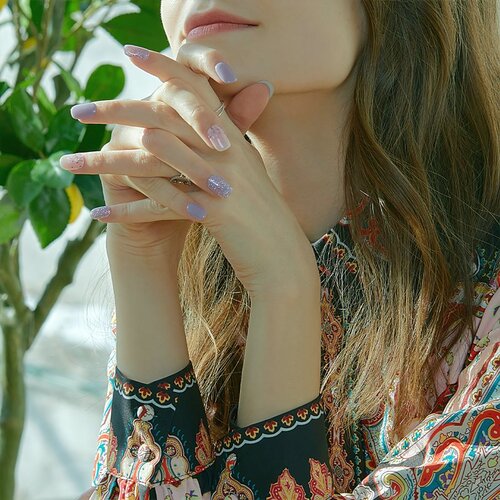 OHORA Gel Nail Sticker N Afterglow nalepke za nohte odtenek ND-196 30 kos Slike