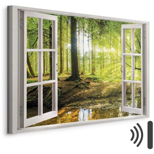  Slika - Window: View on Forest 90x60 Akustična Cijene