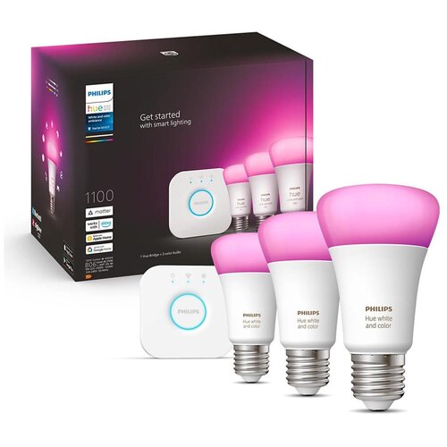 Philips osnovni set  hue waca 3xE27/9W/230V 2000-6500K + uređaj za povezivanje Cene
