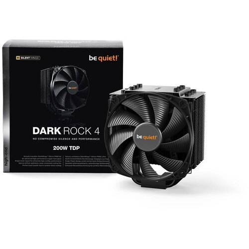 LC-Power Be Quiet DARK ROCK 4 CPU Cooler115x;20xx;AMx;FMx;TDP 200W Slike