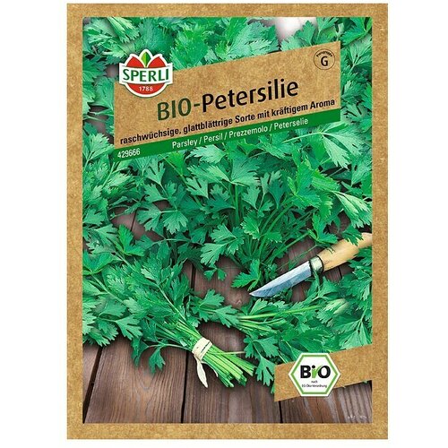SPERLI Zeli&scaron;čna semena BIO peter&scaron;ilj (Petroselinum crispum, Čas setve: April, Čas žetve: Vse leto) Cene