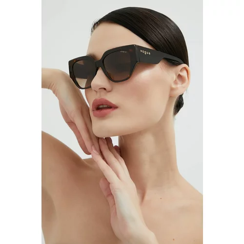 Vogue Sončna očala ženski, rjava barva